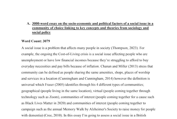 provide support with sociology content